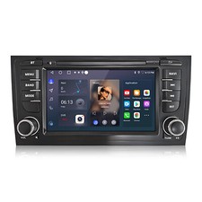 Android14 Carplay Autoradio GPS NAVI BT 2+32GB Für Audi A6 4B2 4B5 C5 1997-2005 