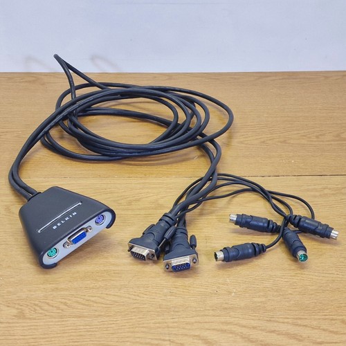 Kvm switch belkin port - switch, 2-port