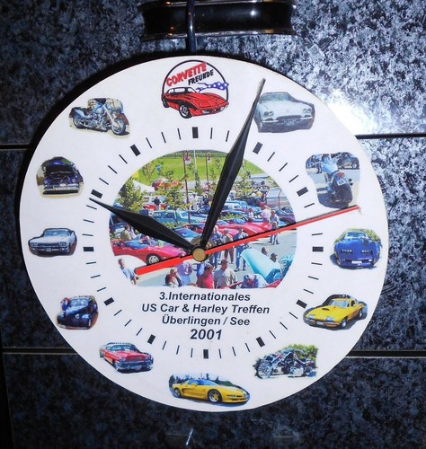 Wanduhr corvette - wanduhr,