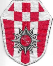 Polizei BREMEN '60er Ja. Schutzpolizei Patch rotweiß Abzeichen Polizeiabzeichen