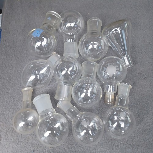 Konvolut laborglas kolben - -,