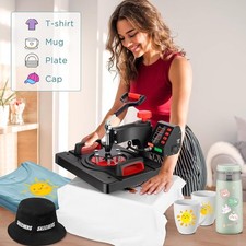 Heißpresse Transferpresse Hitzepresse T-Shirtpresse Heat Press Maschine
