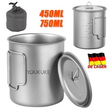 450/750ml Titan Topf Camping