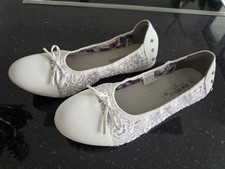 Dockers Ballerina mit Spitze, Gr. 39, Weiß