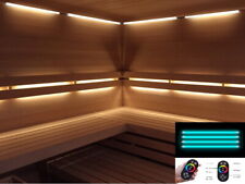Saunalicht LED Saunaleuchte Unterbankleuchte Rückenlehnenbeleuchtung Farblicht