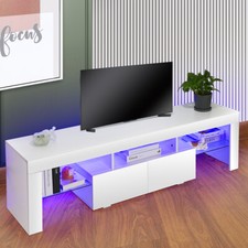 TV Schrank mit LED-Leuchten TV