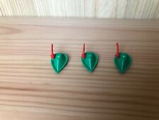 Lego 3x Hut 88489 Forestmen Grün Green 4502a Plume Feather Rot Red Waldläufer