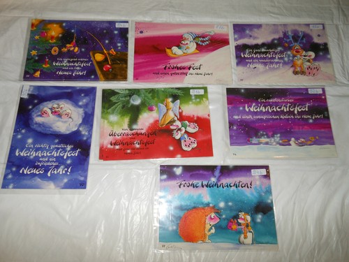 Diddl weihnachtskarte mond - weihnachtskarte, nr