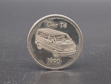Medaille VW T4 1990 Volkswagen Nutzfahrzeuge 