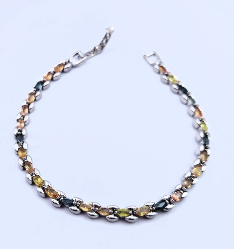 Saphire farbig armband925 - farbig,