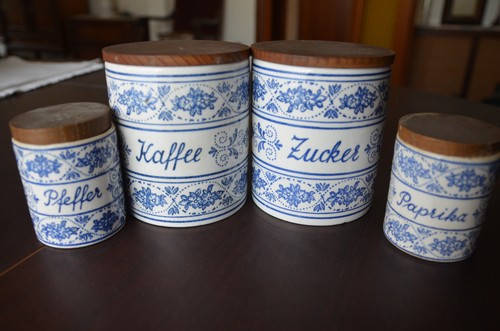 Teiliges altes keramik set - 4,