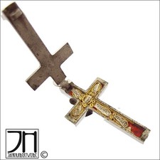 Reliquien Kreuz Klosterarbeit Candida Kreszenz Agnus Dei Dominus Victor Oelb