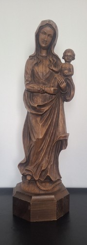 Antike statue madonna mit - statue,