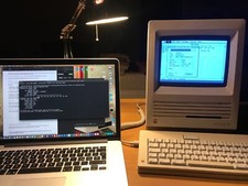 Kit Diskette + Datenübertragungskabel + CD Anwendungen und Spiele für Macintosh