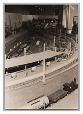 Hamburg 1973 - Modelleisenbahn-Museum - Gleisanlage - Altes Foto 1970er