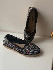 Sun-Z Shoes Espadrilles Schuh Boucle Optik Bast Gr. 38 zu Jeans Hose Rock 