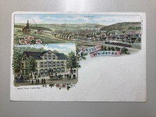 Ca. 1900 alte AK Litho Gruss aus Weidenau Hotel Nöh Siegen Siegerland