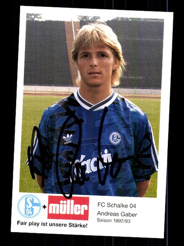 Autogrammkarten schalke - fc,