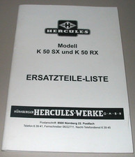 Ersatzteilliste Hercules
