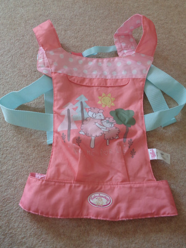 Baby annabell puppentrage zapf - baby,