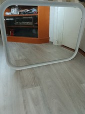 Vintage Badspiegel Weiß Licht Wandspiegel 80/60cm Guter Zustand