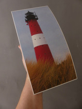 Schlüsselkasten Leuchtturm Metall H 35 cm x B 17 cm 6,6 cm Weiss 8 Haken