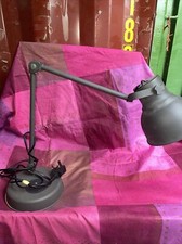 IKEA HEKTAR Arbeitstischleuchte grau mit kabellosem Laden und USB günstig