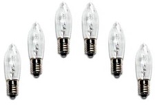 6 Stück Topkerze 12 V 3W E10