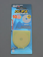 OLFA PB45-10 Ersatzmesser Rollmesser Rollklingen 10 St. für Rollschneider RTY-2