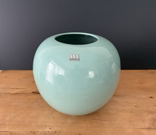 ASA Selection Große  Kugel Vase mintgrün/türkis Ø 21 cm H 18 cm