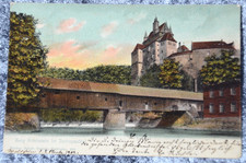 65229 Postcard Burg Kriebstein im Zschopauthal 1902