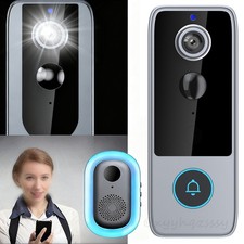 Türklingel mit Kamera WLAN Video Funkklingel Doorbell WiFi Nachtsicht-Türklingel