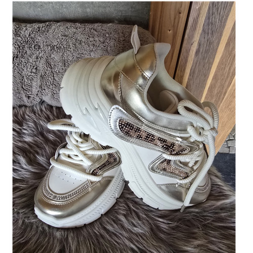Damen sneaker glitzer - sneaker,