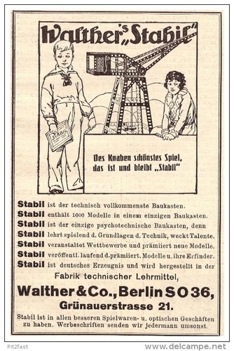 Original werbung 1925 - -,