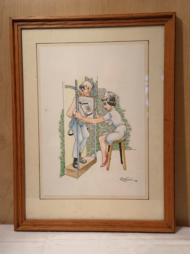 Karikatur arztpraxis - „arztpraxis, 1“