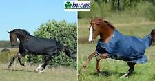 Bucas Irish Turnout Light 50g Regendecke 1200D black schwarz navy blau