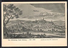 Künstler-AK Nabburg, Ansicht