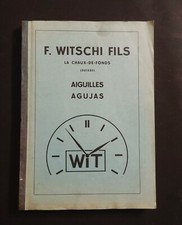 UHREN KATALOG ZEIGER WITSCHI