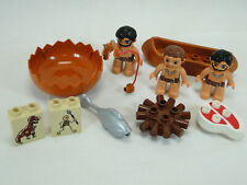 Lego Duplo Urzeit Steinzeit Mann Figur Kanu