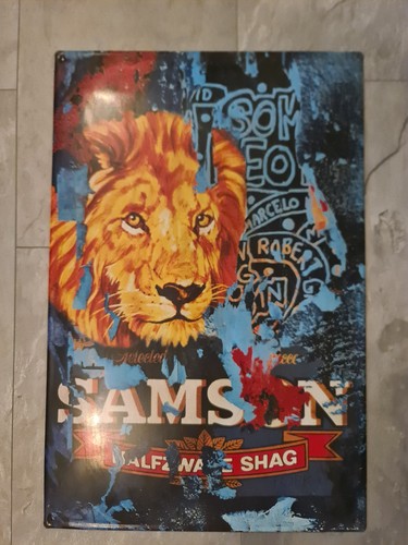 Blechschild samson 60x40cm - samson,