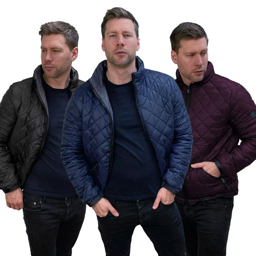 Herren steppjacke wattiert - steppjacke,