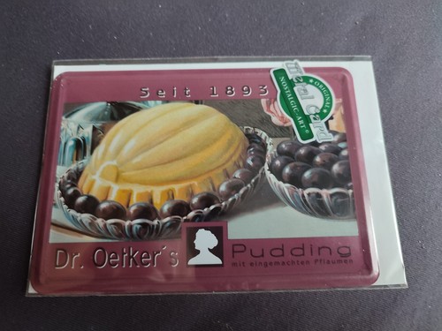 Blechpostkarte oetker - dr.,