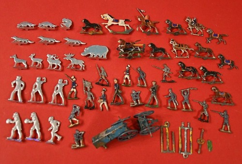 Zinnfiguren flachfiguren - -,