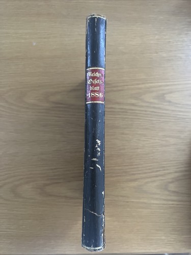 Reichsgesetzblatt 1886