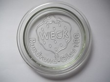 6 x WECK RR 100 Deckel