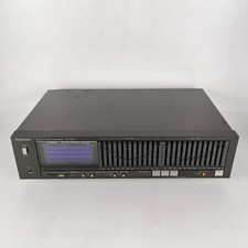 Technics SH-8055 Vintage 12-Band Stereo Graphic Equalizer 2 Kanal Analysator