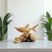 Hammerhai Holz Figur maritime