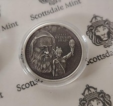 1 Oz 999 Silbermünze Medusas