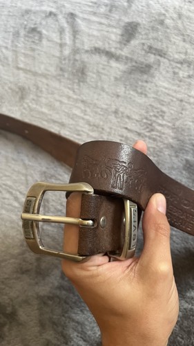 Ledergürtel braun levi - ledergürtel, levi’s