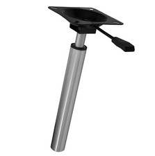 Teleskop Tischfuß Tischgestell Gasfeder Höhenverstellbar verstellbar Bastler